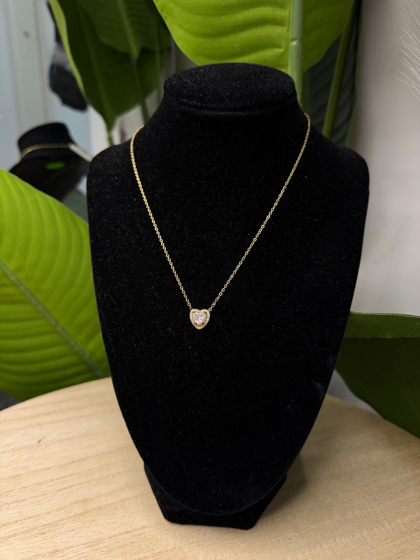Collana cuore gold