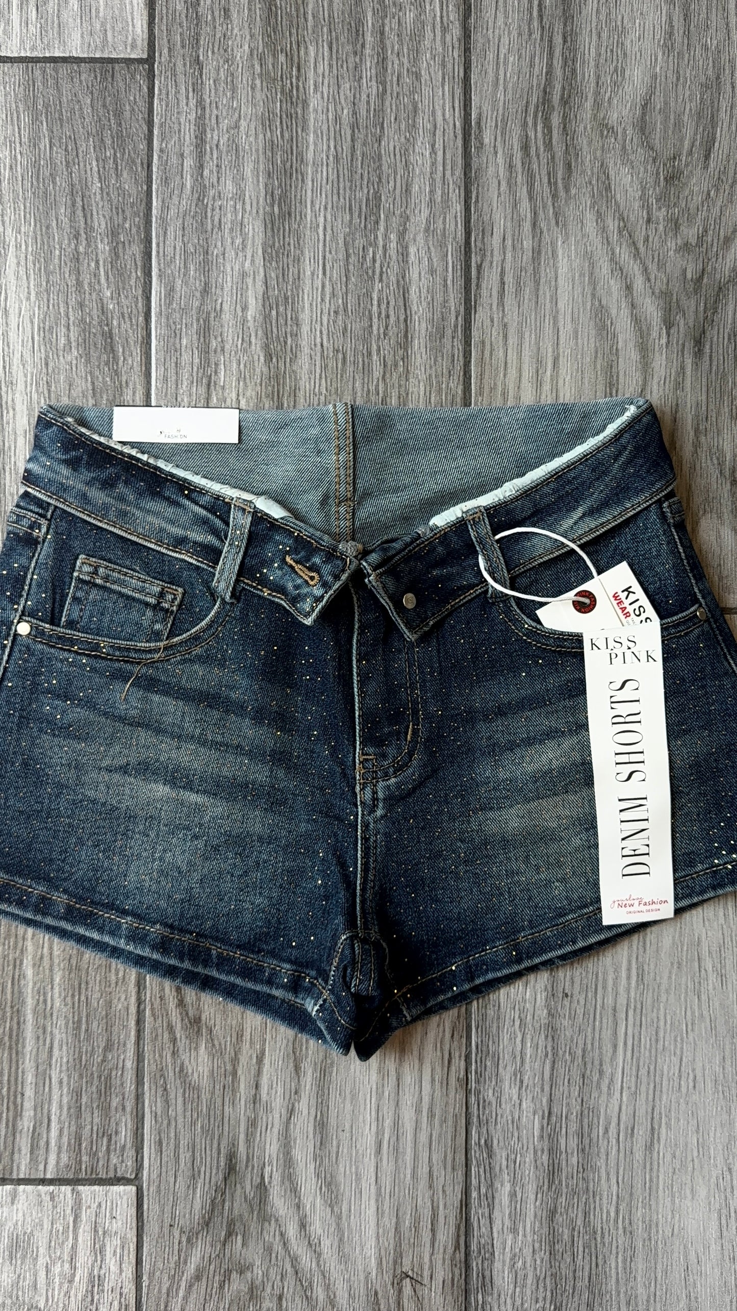 Shorts vita bassa glitter 2519