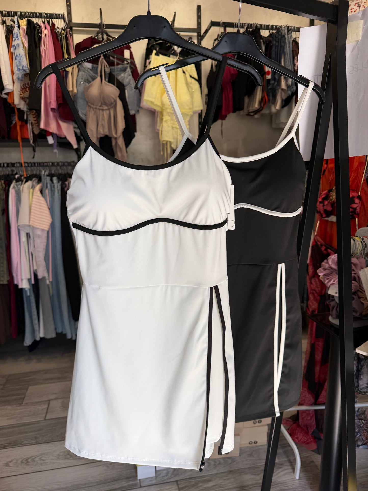 Abito lycra stile tennis 6925