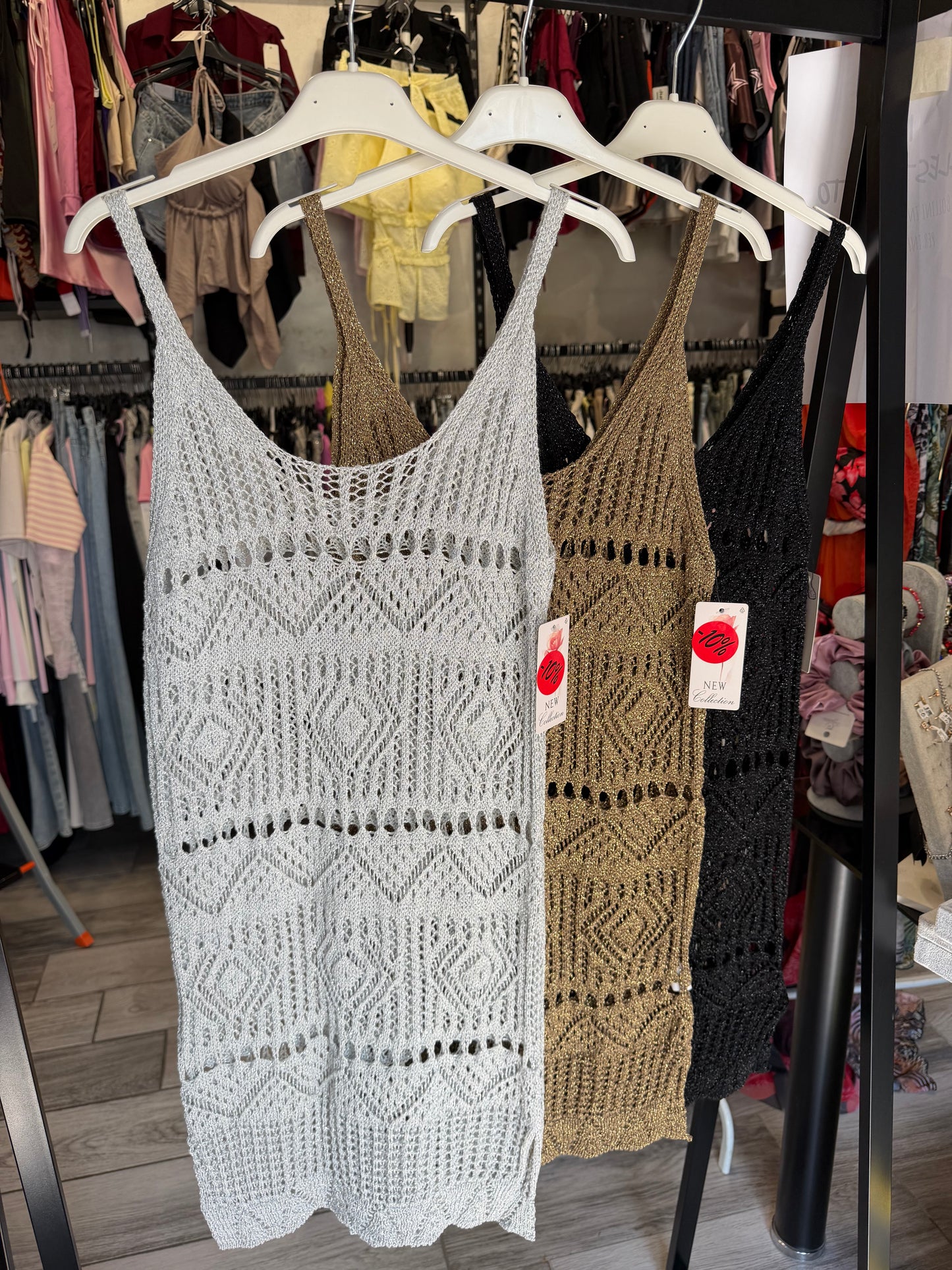 Copri costume lurex 11215