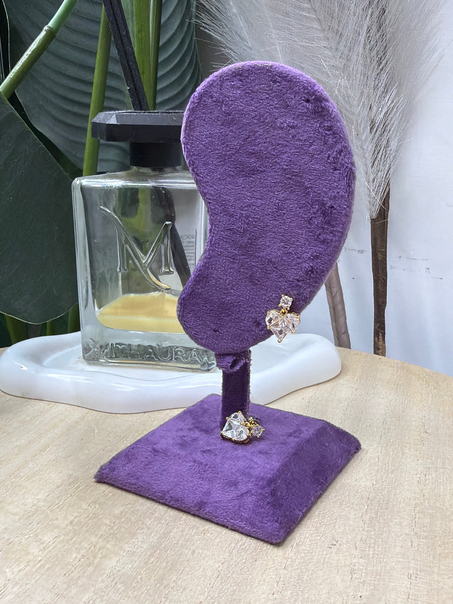 Orecchini cuore gold