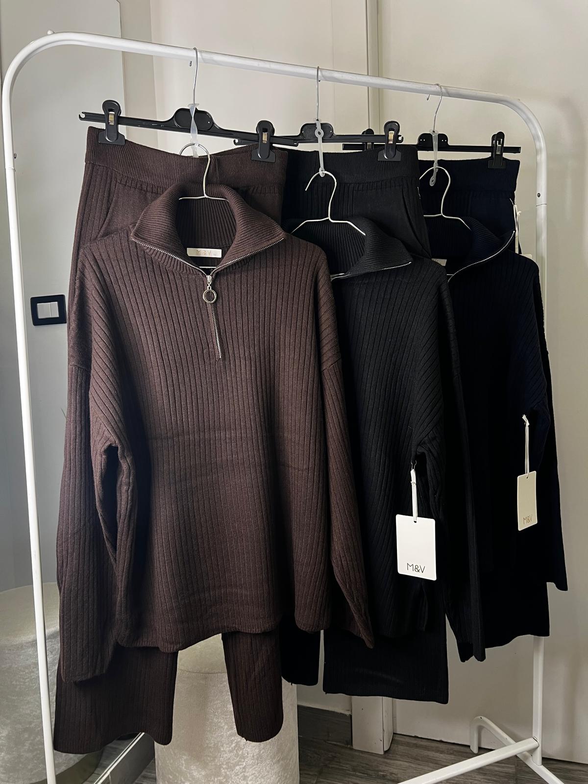 Coordinato lana rasa 86018