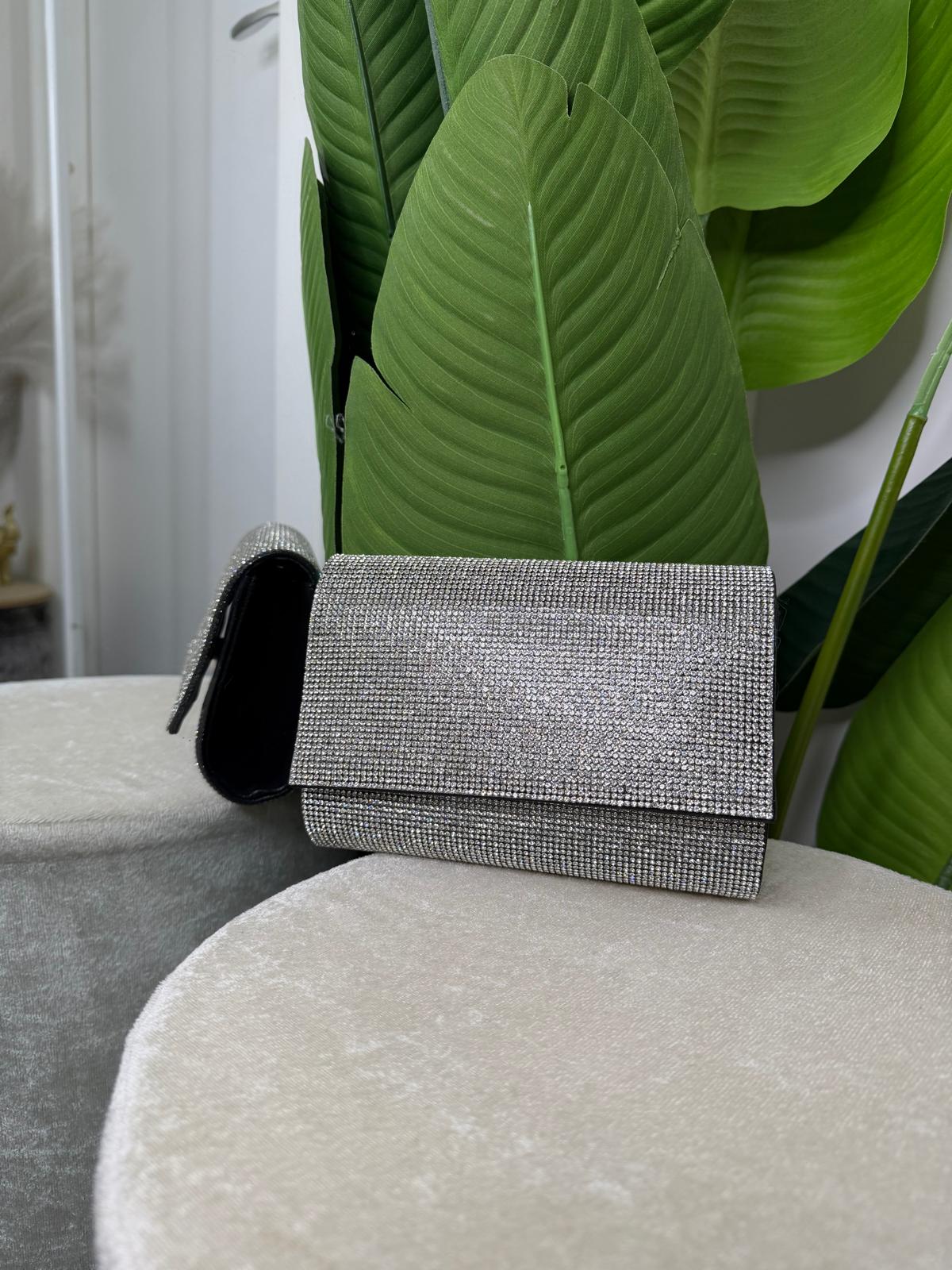 Pochette strass 25628