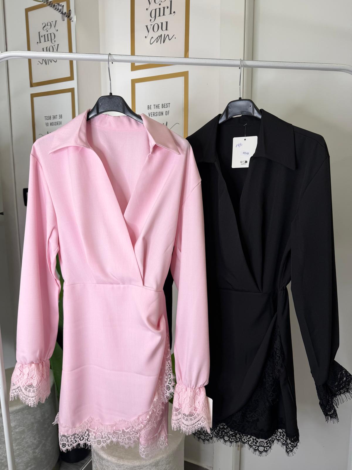 Abito morbido pizzo 4558