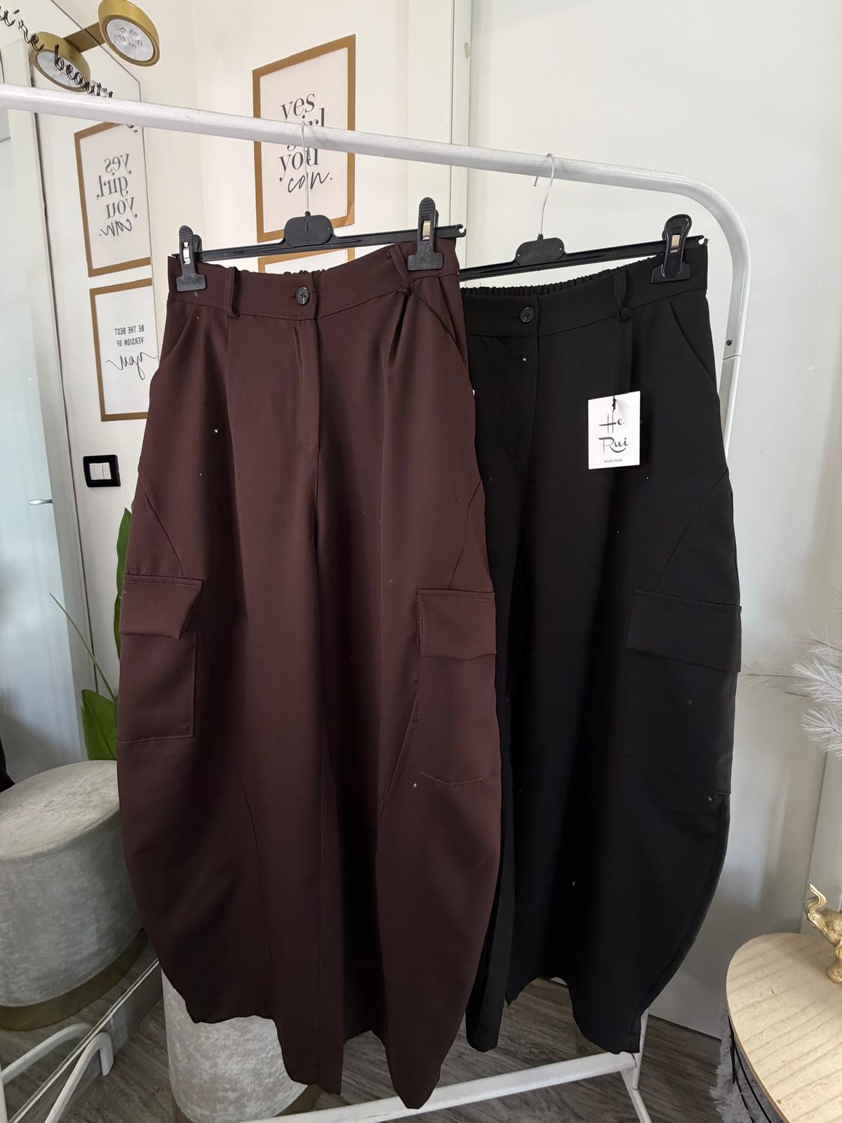 Pantalone cargo morbido 152