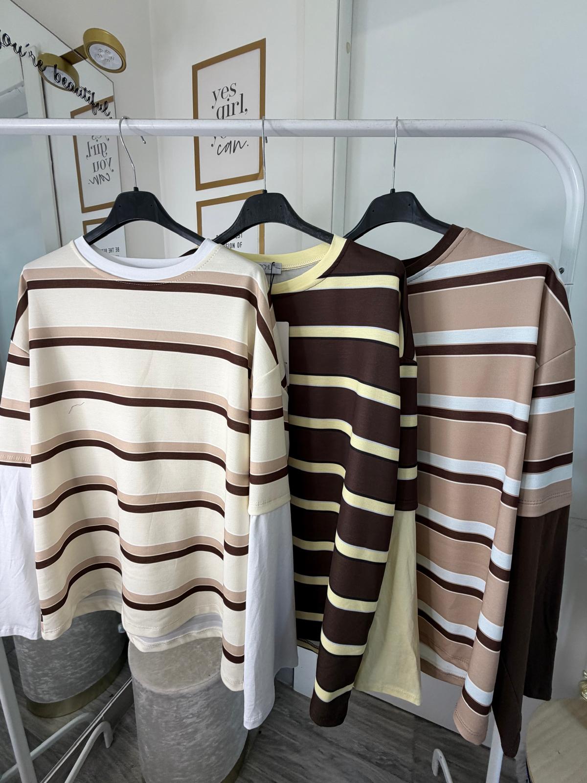 T-shirt morbida oversize 61035