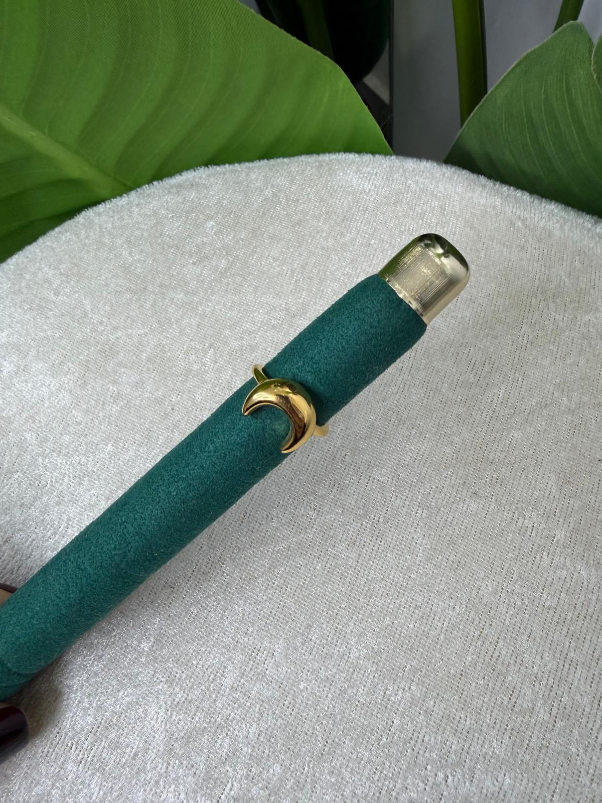 Anello mezza luna gold