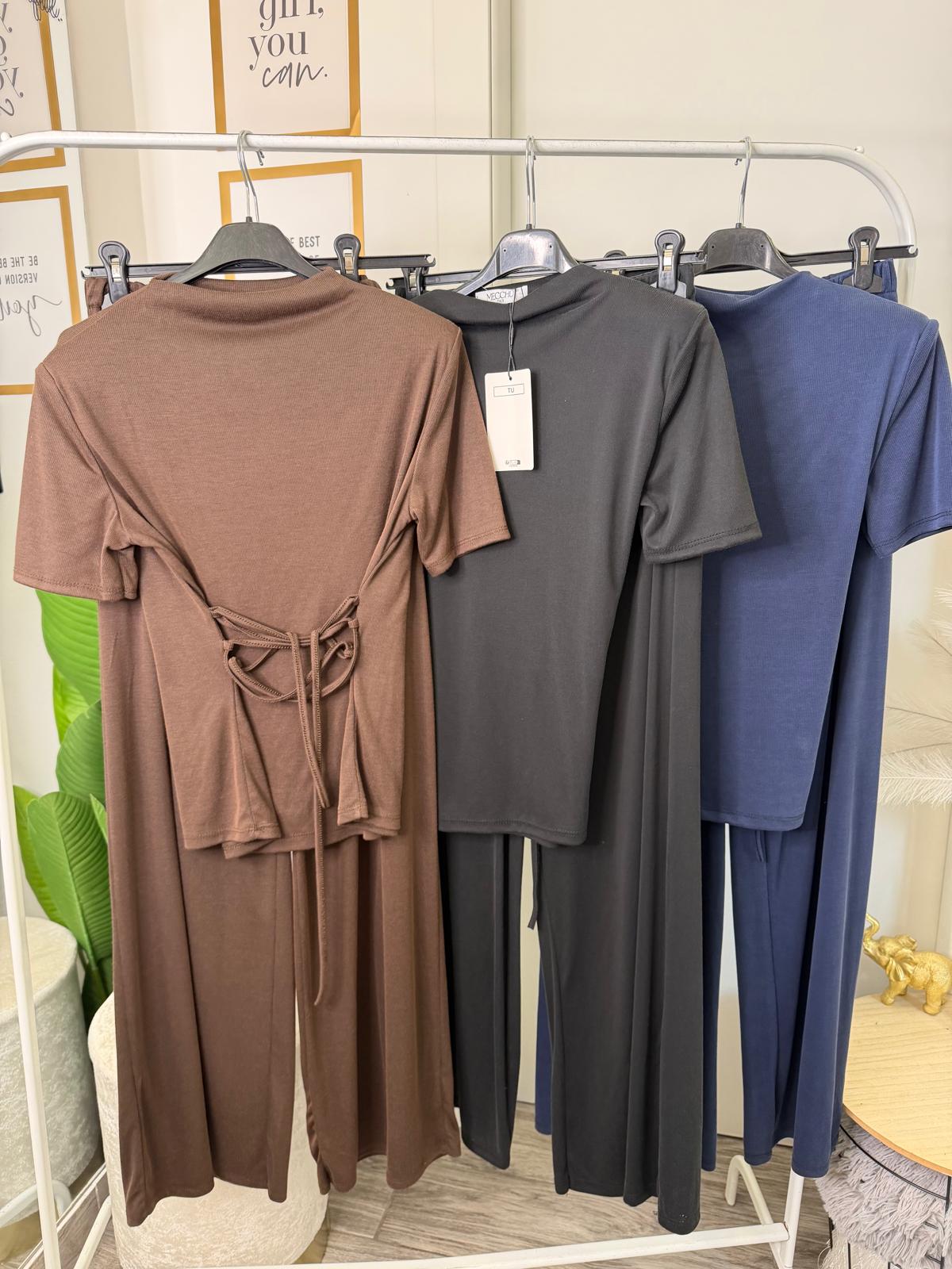 Coordinato costina morbido 61167