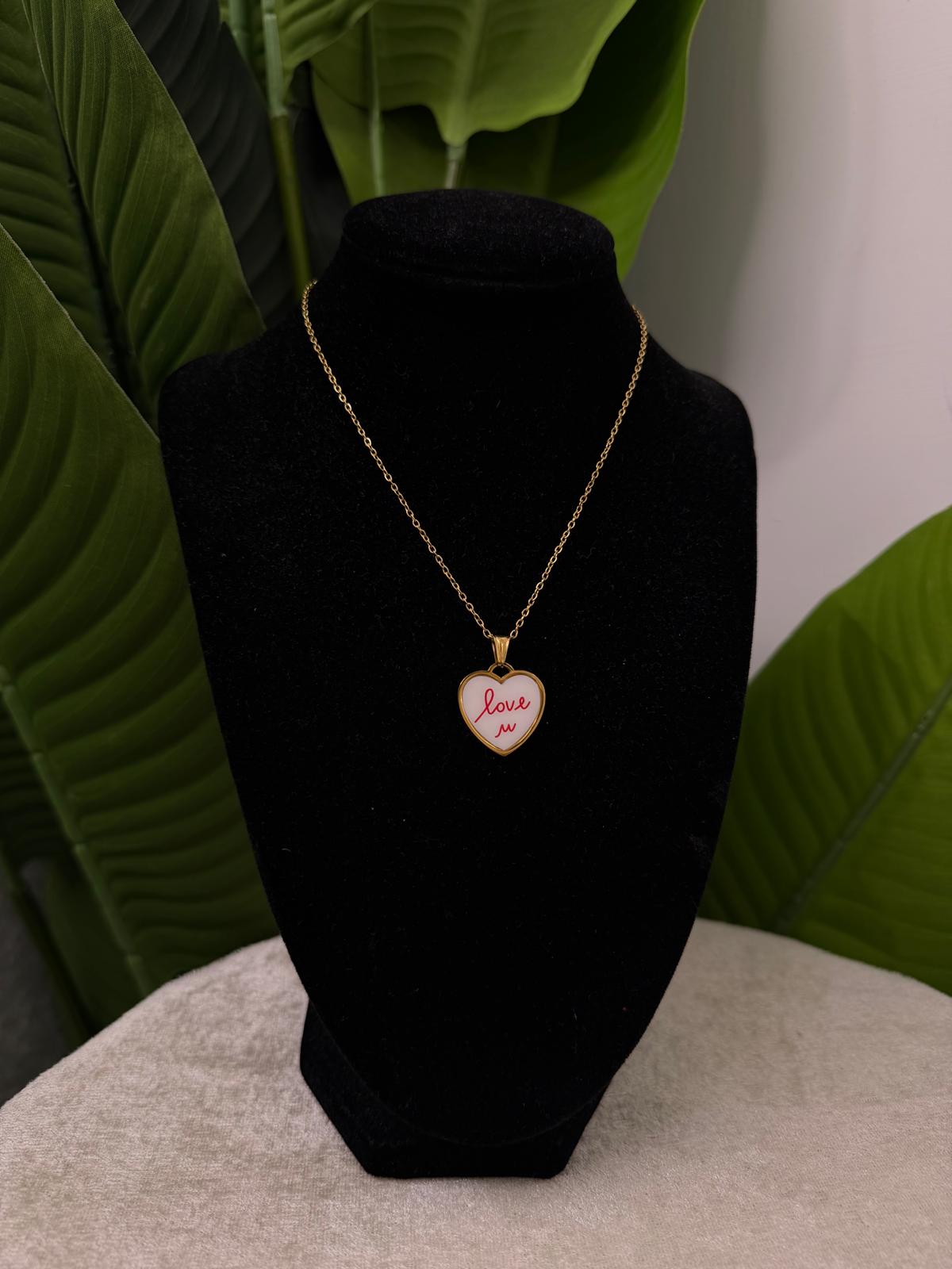 Collana LOVE U gold