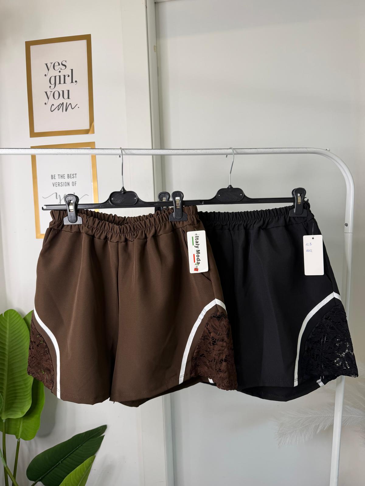 Shorts sportivi pizzo 6632