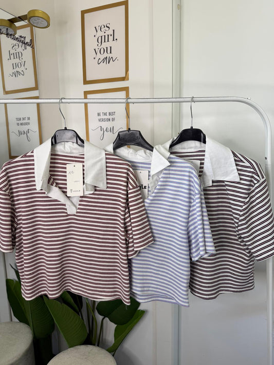 T-shirt righe 46802