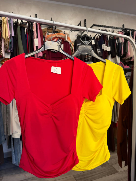 T-shirt arricciata 990