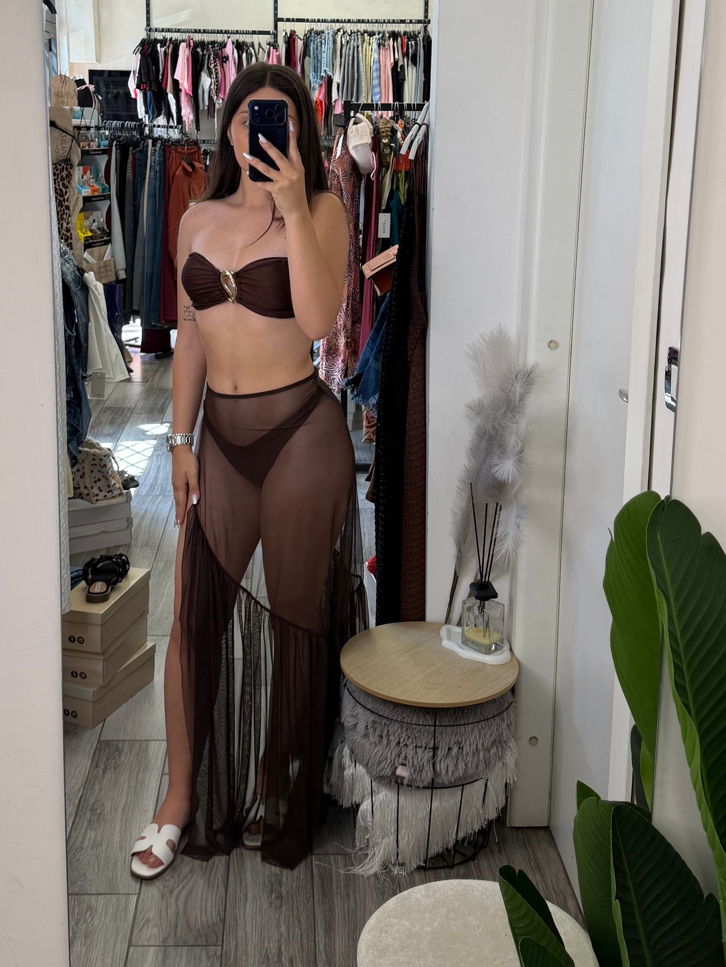 Set mare pareo + bikini 20079