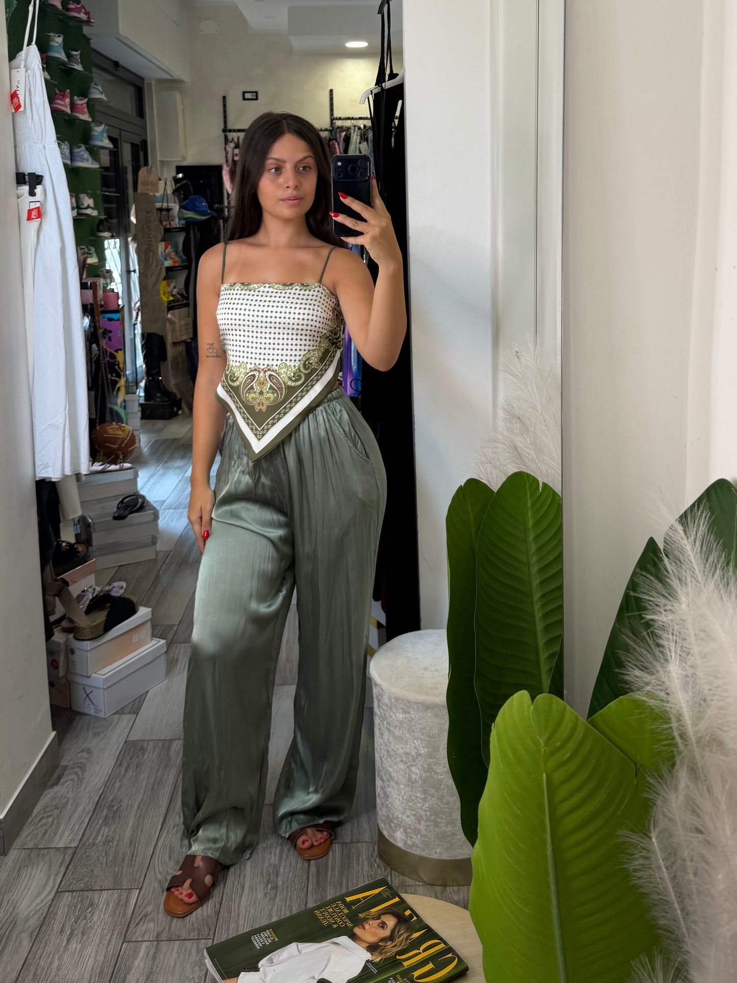 Pantalone raso 24205