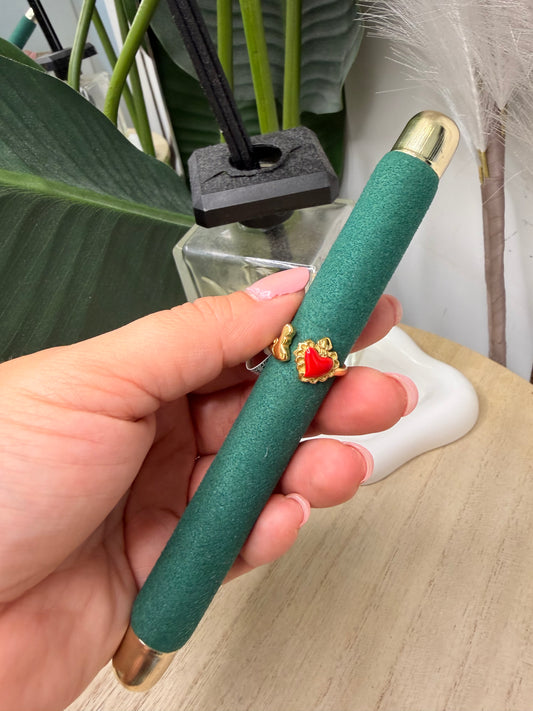 Anello gold san gennaro cuore
