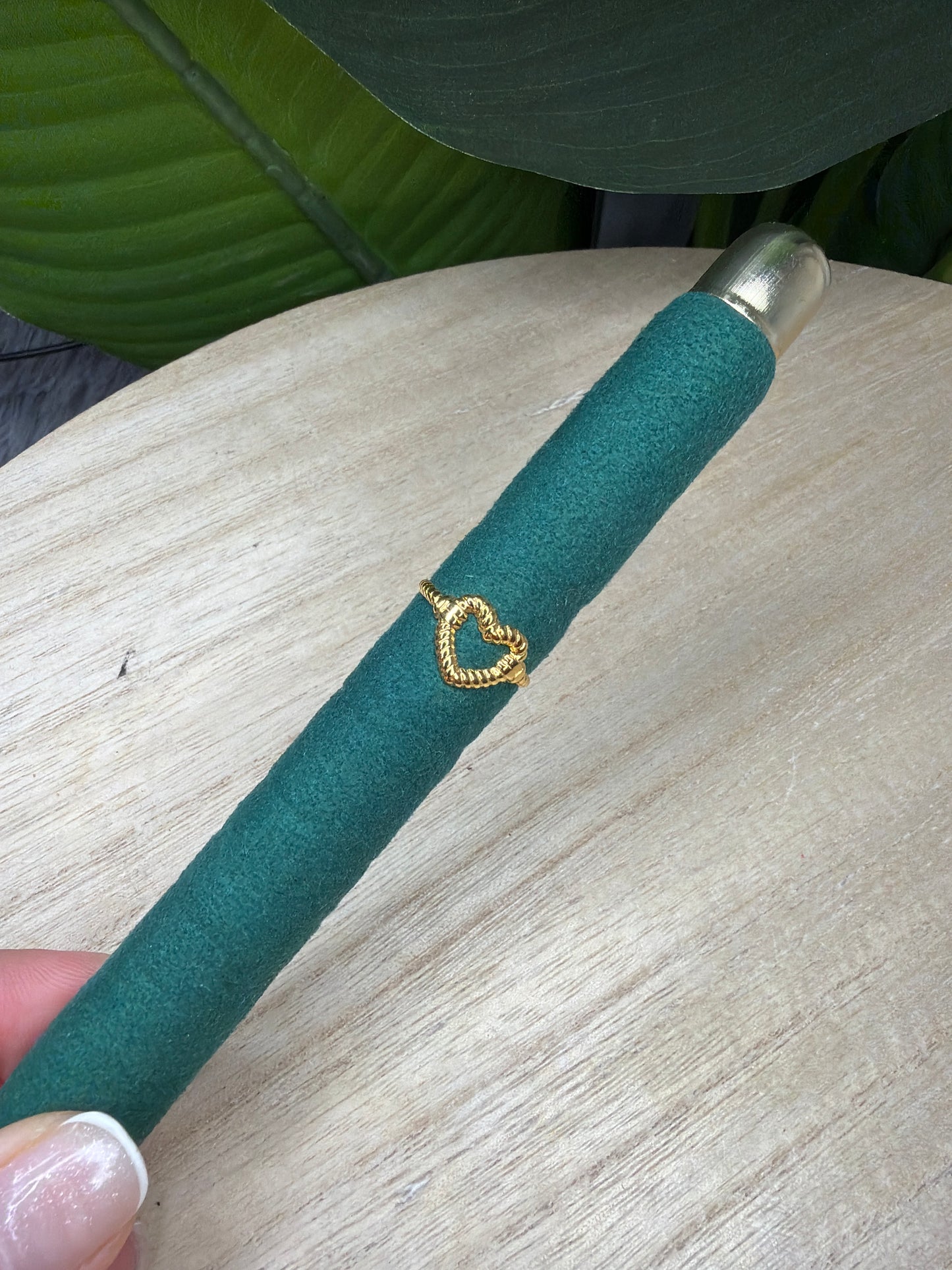 Anello gold cuore lavorato