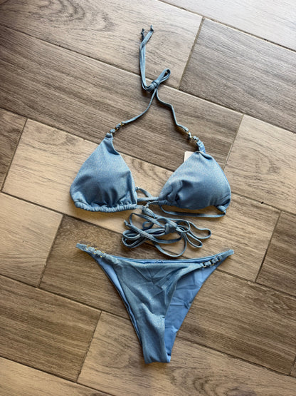 Bikini lurex lacci 5625