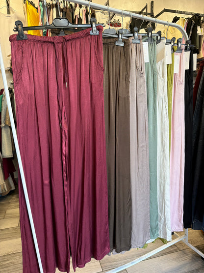 Pantalone morbido raso Marilyn 24205