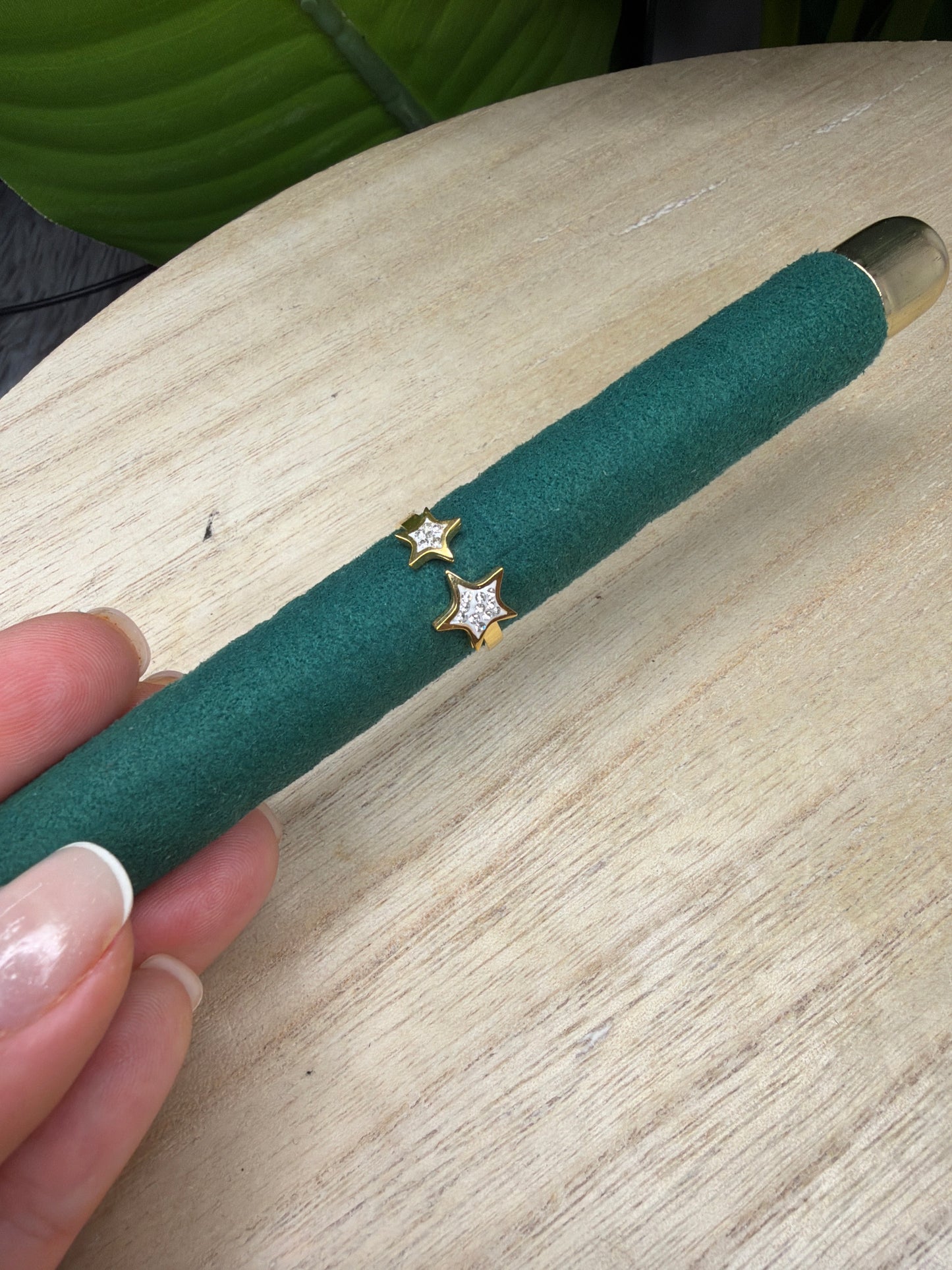 Anello gold stelline glitter