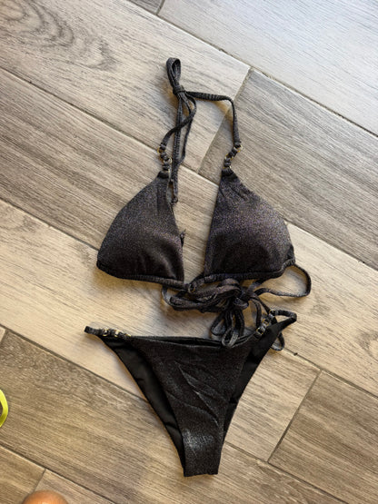 Bikini lurex lacci 5625
