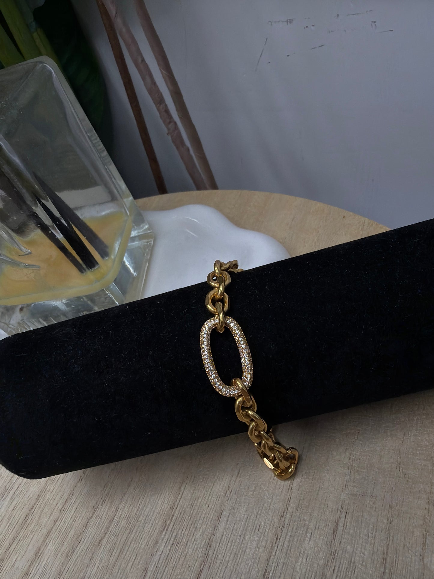 Bracciale gold catena