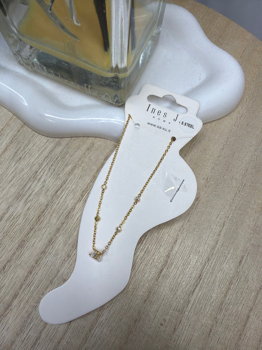 Cavigliera gold punto luce