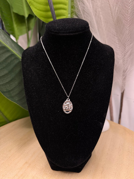 Collana silver putto