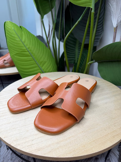 Ciabattina camel 728
