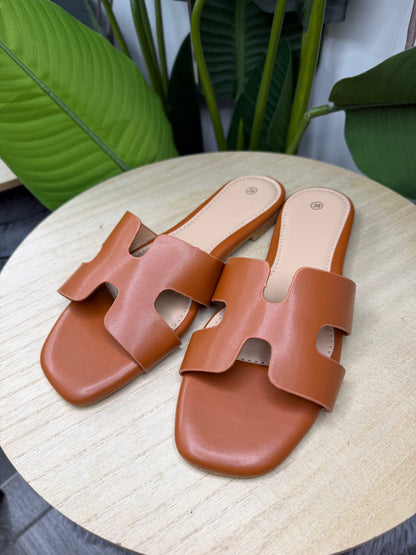 Ciabattina camel 728