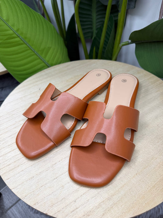 Ciabattina camel 728