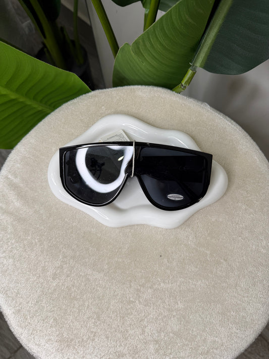 Occhiali mascherone nero