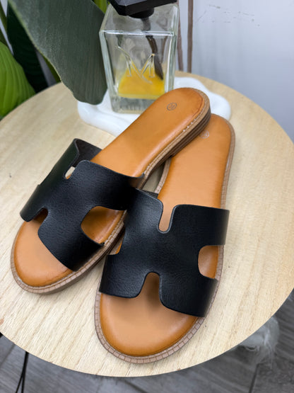 Ciabattina black 391