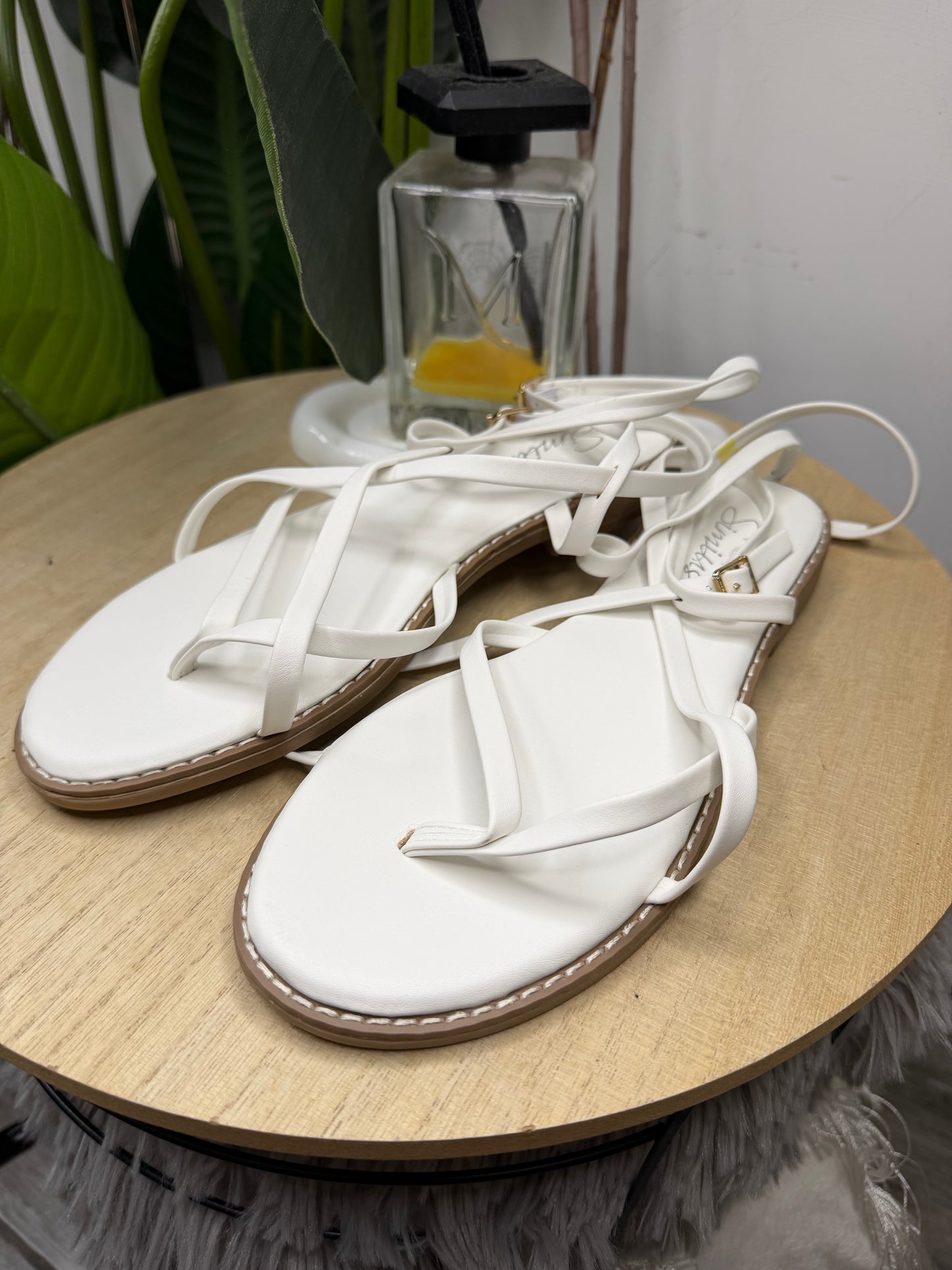 Sandalo simil schiava white 811