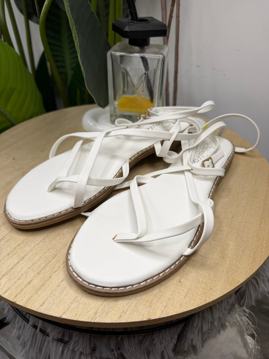 Sandalo simil schiava white 811