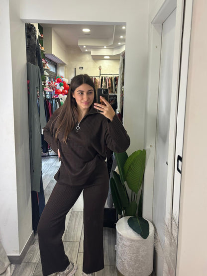 Coordinato lana rasa 86018