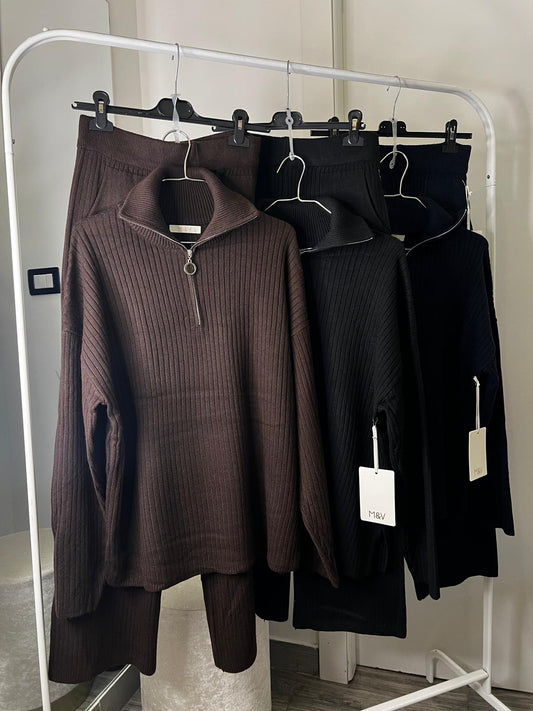 Coordinato lana rasa 86018