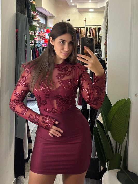 Abito paillettes 5269