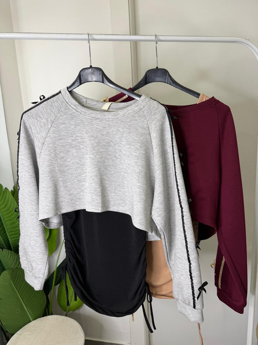 Set felpa e canotta 9231