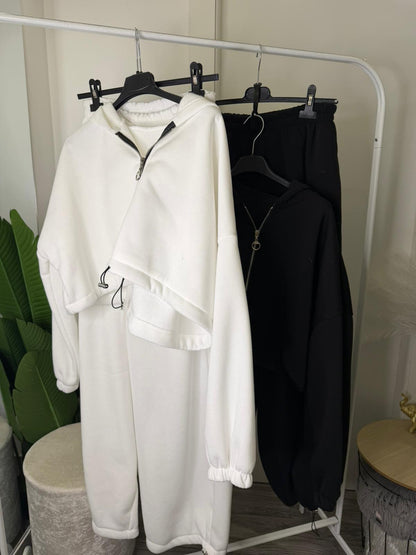 coordinato sportivo felpato 33692