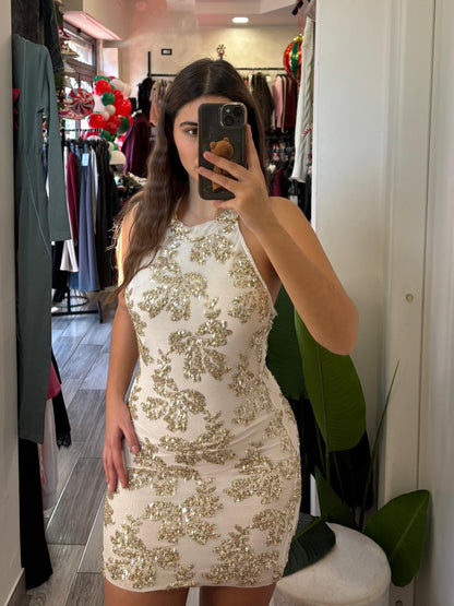 Abito paillettes 6098