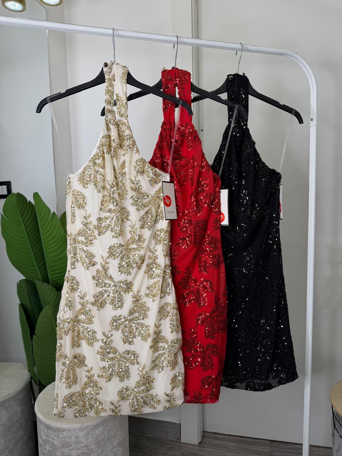 Abito paillettes 6098