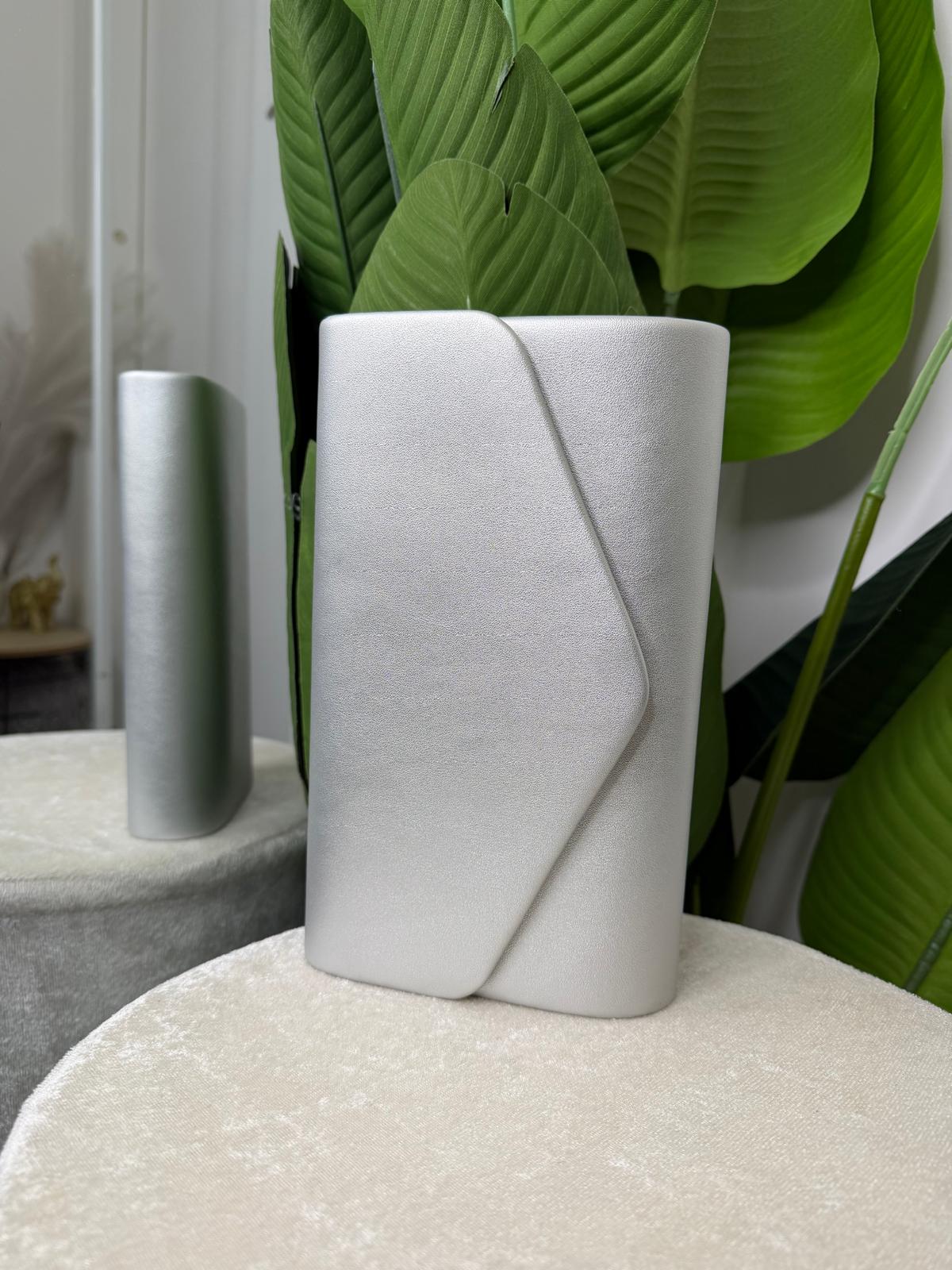 Pochette glitter argento 695