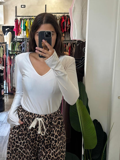 Body lycra con guantino 12333