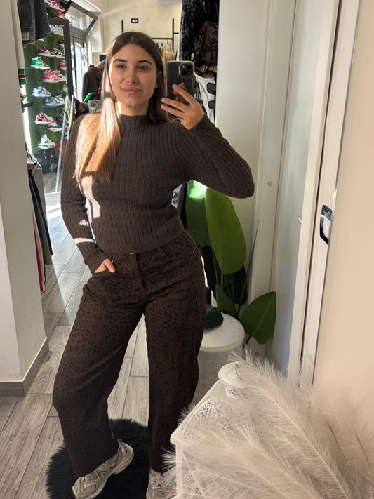 Jeans baggy maculato 1806