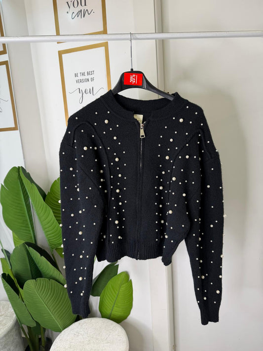 Cardigan perle 3692