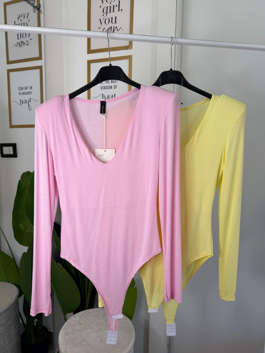 Body cotone scollo V 5291