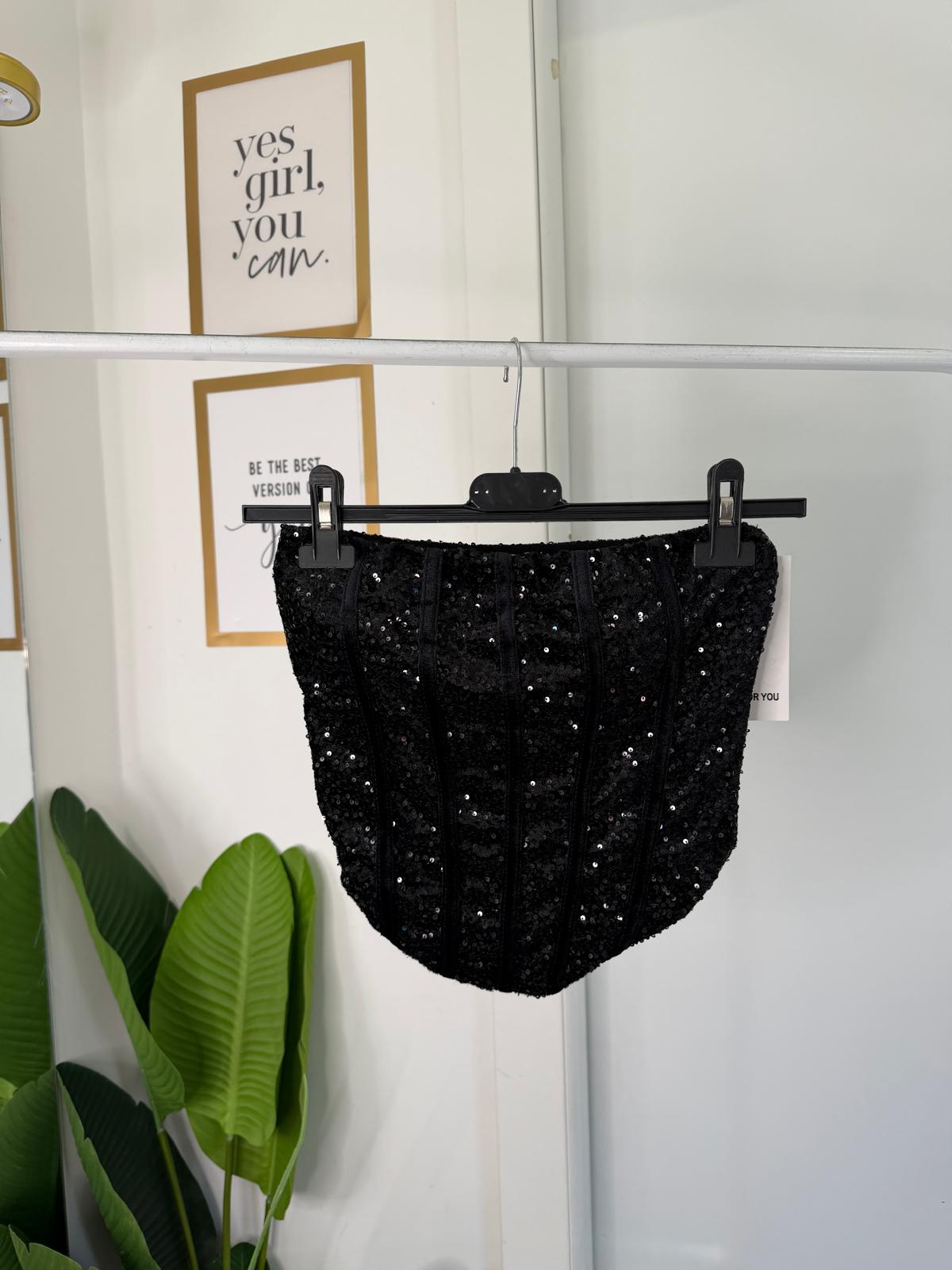 Corpetto paillettes 4521