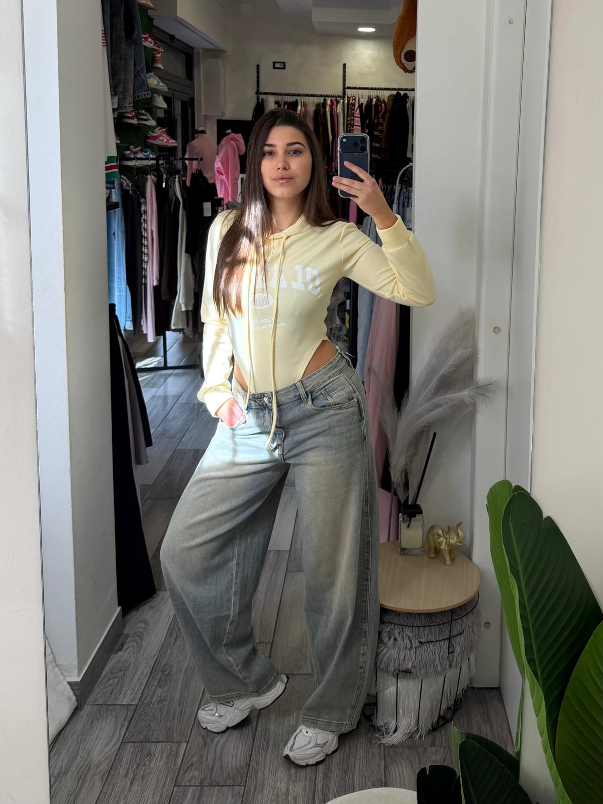 Jeans balloon sabbiato 362