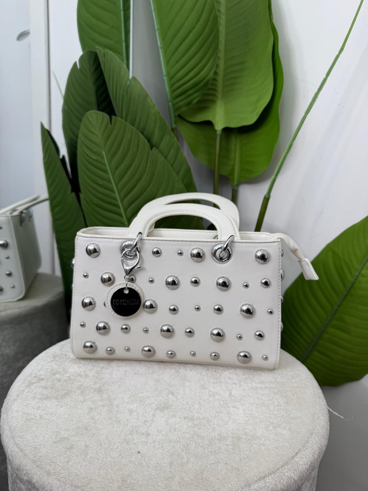 Borsa borchie coconuda 14181