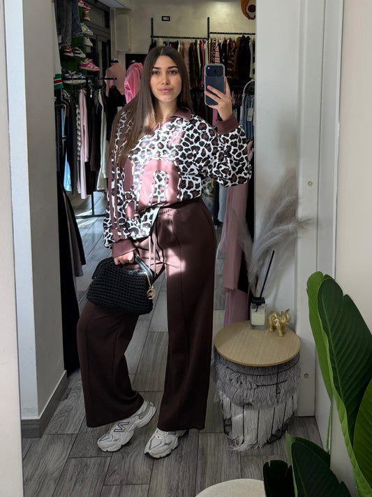 Pantalone tuta palazzo 11839